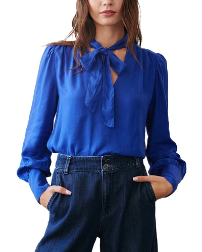 Bella Dahl Tie Top In Blue