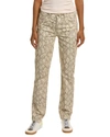 Joe's Jeans The Lara Mid-rise Vesper Cigarette Ankle Jean In Brown