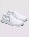 VANS UNISEX CLASSIC SLIP-ON IN TRUE WHITE