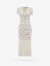 Self-portrait Women's Fine Lace Midi Dress In White