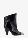 Isabel Marant Lapio Contrasting Toecap Boots In Black
