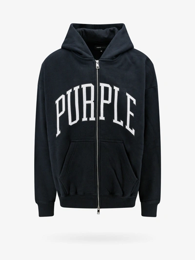 Purple Brand Sweatshirt In Black
