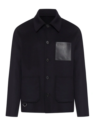 Loewe Workwear Jacket In Black