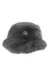 KURT GEIGER KURT GEIGER LONDON FAUX FUR BUCKET HAT