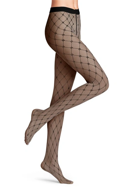 Falke Women's Twisted Story Tights In Black