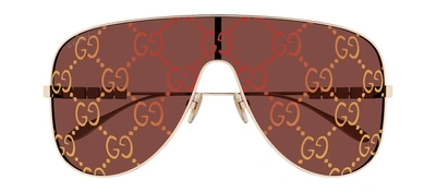 Gucci Gg1436s Sunglasses In Red