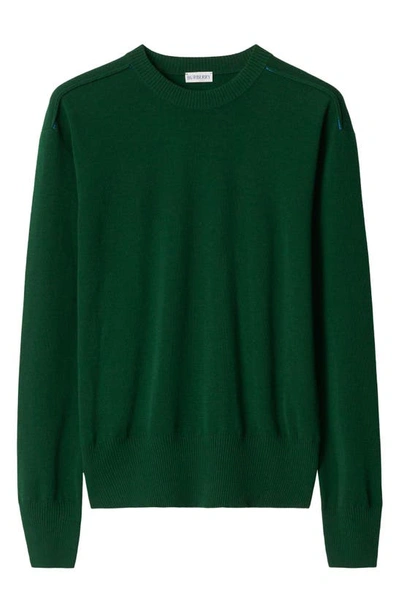 Burberry Wool Sweater In Ivy