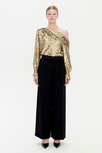 Jonathan Simkhai Alice Top In Gold