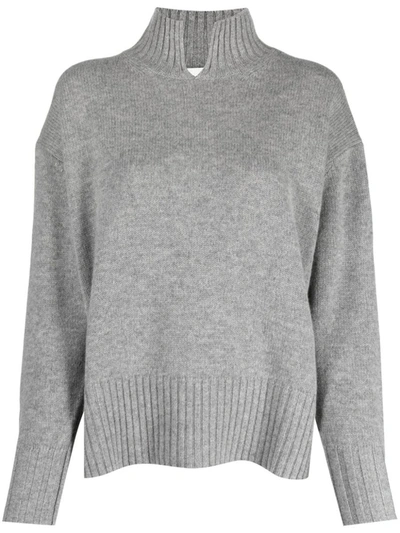 Allude Sweaters In Grey