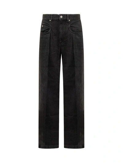 Isabel Marant Janel Jeans In Black