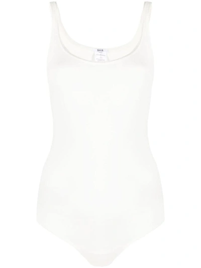 WOLFORD WOLFORD CONTRASTING-TRIM TANK TOP