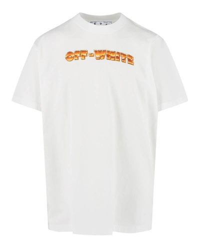 Off-white Arrows-print Crewneck T-shirt In White