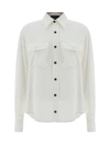 Dsquared2 Pointed-collar Shirt In 101