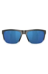Costa Del Mar Paunch Xl 59mm Square Sunglasses In Blue