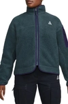 Nike Women's  Acg "arctic Wolf" Polartecâ® Oversized Fleece Full-zip Jacket In Green
