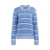 MARNI STRIPED ROUNDNECK SWEATER