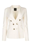 Pinko Tailored Jackets Gold Buttons In Pink