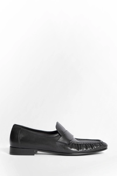 The Row Penny Loafers In Black