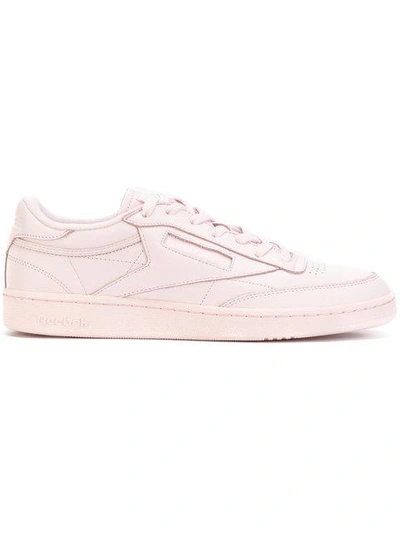 Reebok Club C 85 Elm Leather Trainers In Total Pink