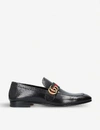 GUCCI DONNIE GG LEATHER LOAFERS,5120-10004-0880000109