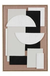 Vivian Lune Home Framed Wall Art In Brown