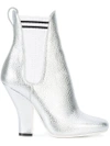 FENDI metallic sock boots,8T656199N12224184