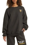 The Mayfair Group Made You Smile Graphic Sweatshirt In Black