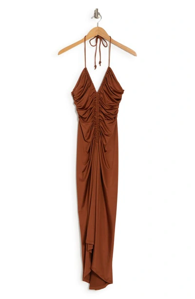 Veronica Beard Saskia Dress In Golden Brown
