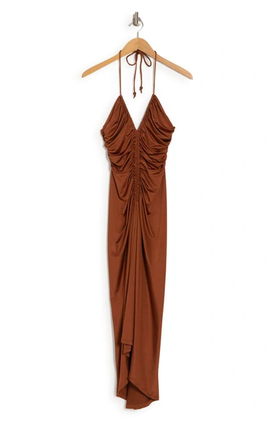 Veronica Beard Saskia Dress In Golden Brown | ModeSens