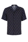Dries Van Noten Carltone Camp-collar Embellished Voile Shirt In Printed
