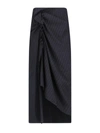 Dries Van Noten Ruffle Detailed Skirt In Grey