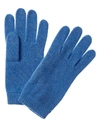 Portolano Cashmere Gloves In Blue