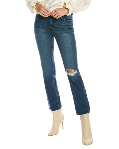 Hudson Jeans Kass Emma High-rise Straight Jean In Blue