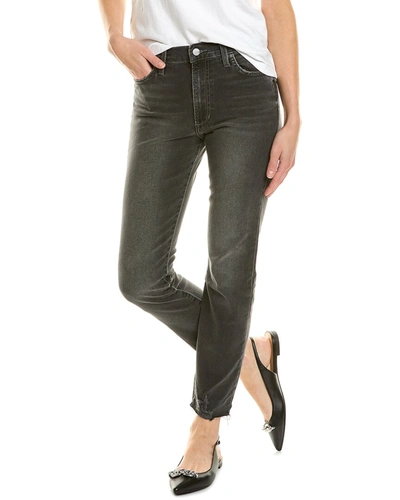 Joe's Jeans Joes Jeans The Luna Ravel High-rise Cigarette Ankle Jean In Grey