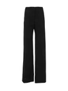 Dries Van Noten 'classic Pleated Straight Leg Trousers' In Black