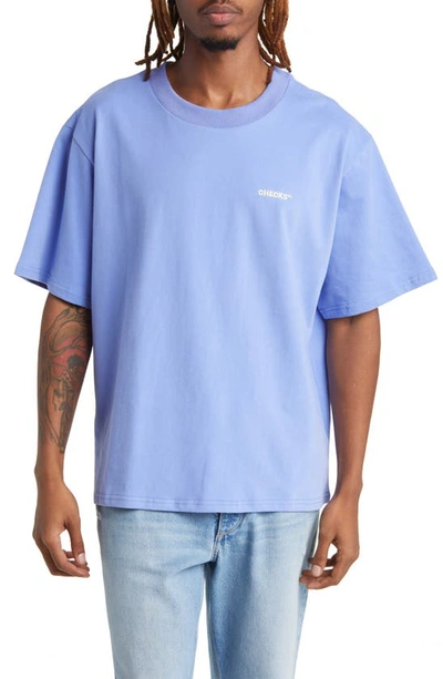 Checks Classic Solid T-shirt In Sky Blue