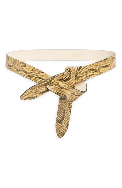 Isabel Marant Belt In Natural