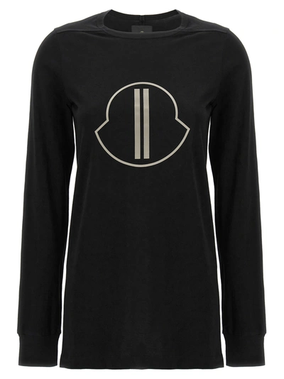Rick Owens T-shirt Moncler Genius +  Sweatshirt Black