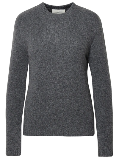 Lisa Yang Silas Sweater In Gray Cashmere