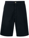 Brunello Cucinelli Cotton Bermuda Shorts In Blue