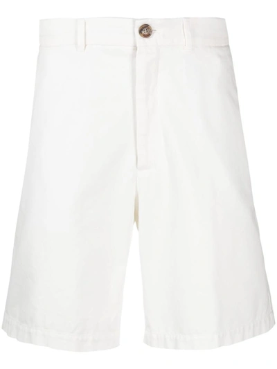 Brunello Cucinelli Cotton Shorts In White
