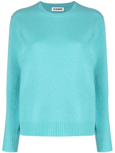 JIL SANDER JIL SANDER WOOL CREWNECK JUMPER