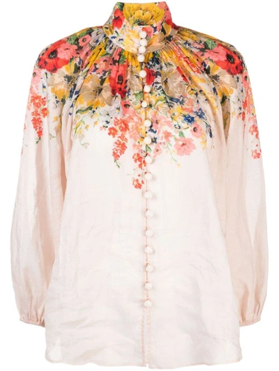 ZIMMERMANN ZIMMERMANN FLORAL PRINT BLOUSE