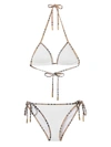 BURBERRY BURBERRY TRIANGLE BIKINI SET