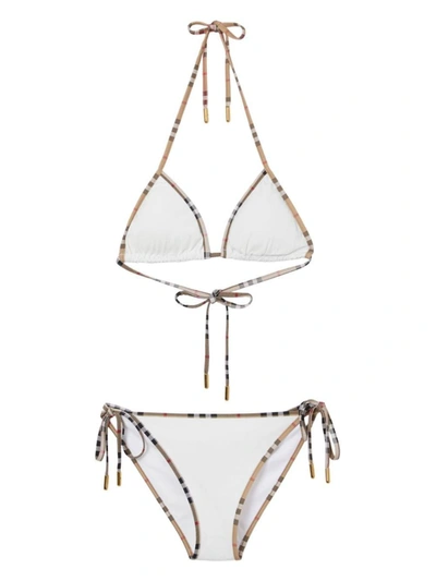 BURBERRY BURBERRY TRIANGLE BIKINI SET