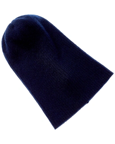 Portolano Cashmere Hat In Blue