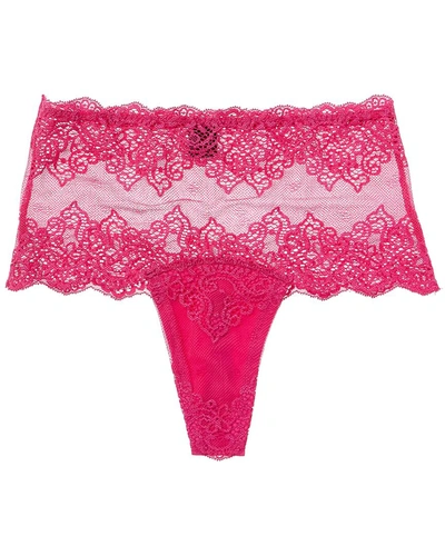 Only Hearts High-waist Thong In Pink