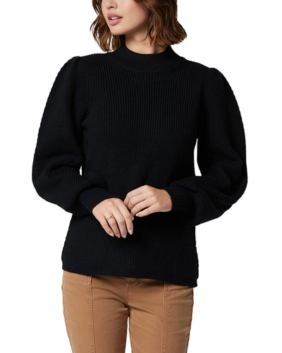 Joie Tandou Turtleneck Wool Sweater In Black