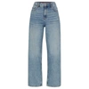 HUGO RELAXED-FIT JEANS IN BLUE RIGID DENIM