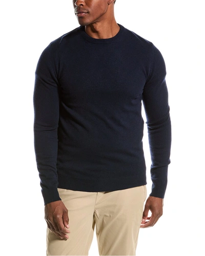 7 For All Mankind Cashmere Crewneck Sweater In Blue